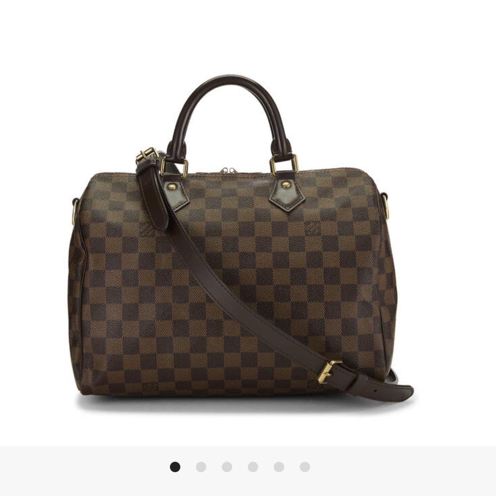 Damier Ebene Speedy Bandouliere 30 - Picture 1 of 5